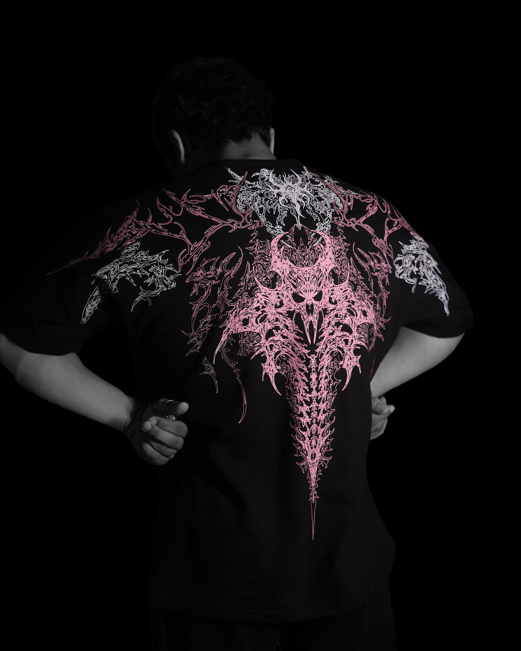 After-Light Oversized T-Shirt. [HEAVENLY PINK]