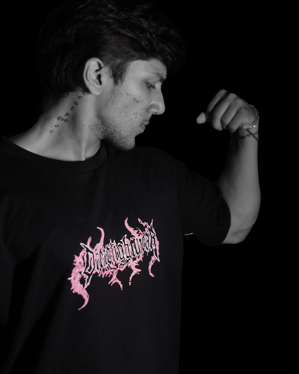 After-Light Oversized T-Shirt. [HEAVENLY PINK]