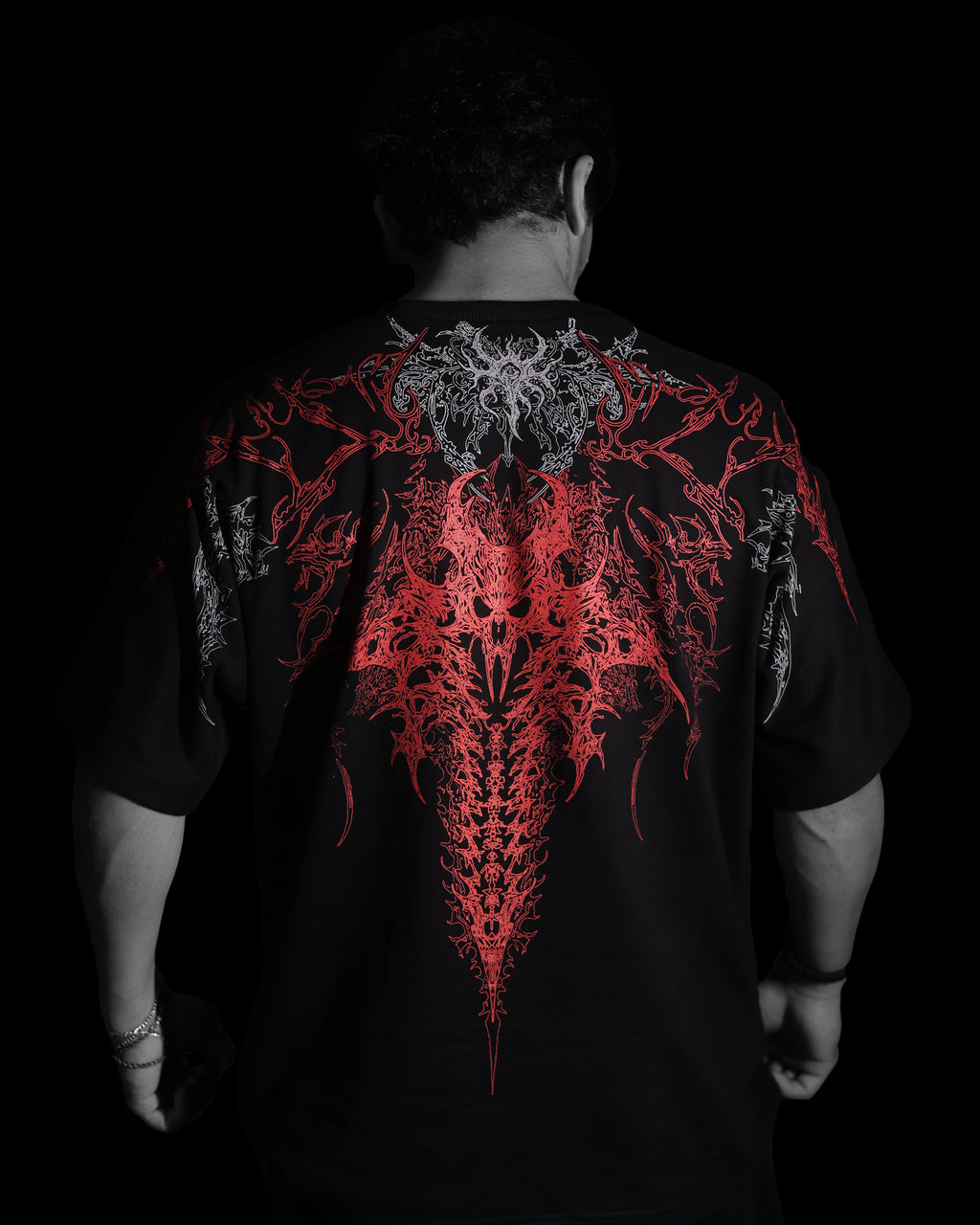 After-Light Oversized T-Shirt. [RAGE]