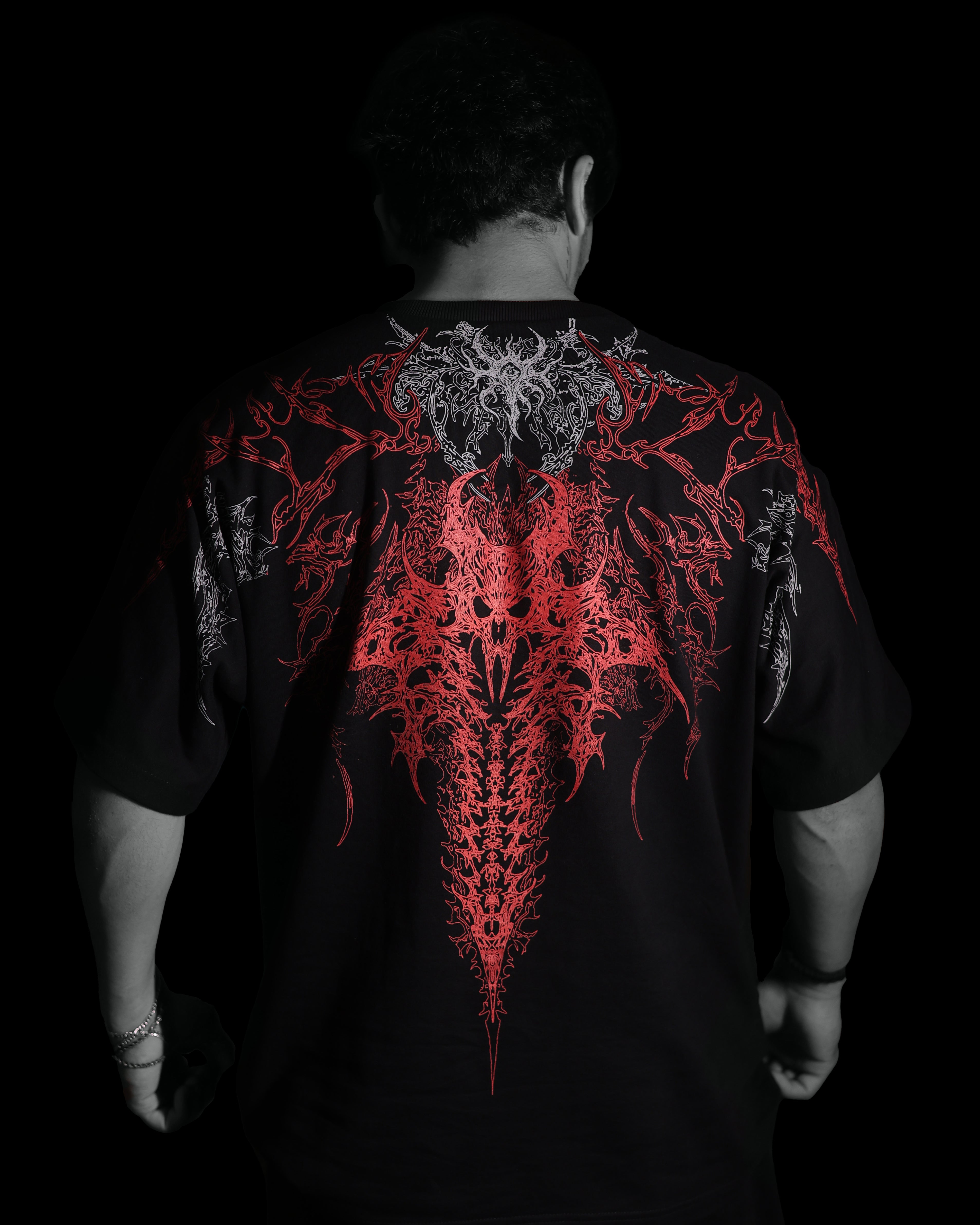 After-Light Oversized T-Shirt. [RAGE]