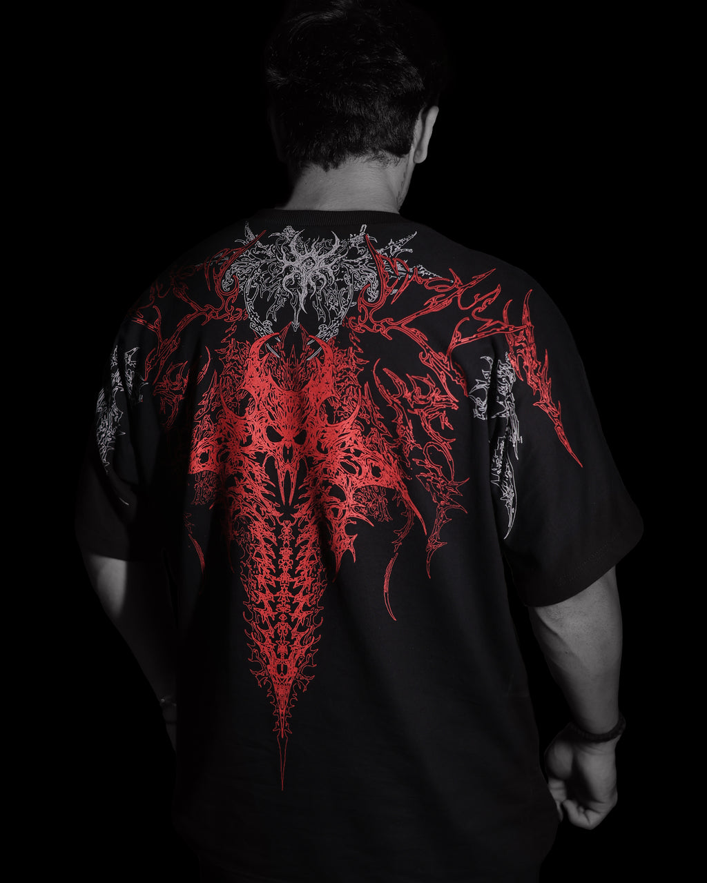 After-Light Oversized T-Shirt. [RAGE]