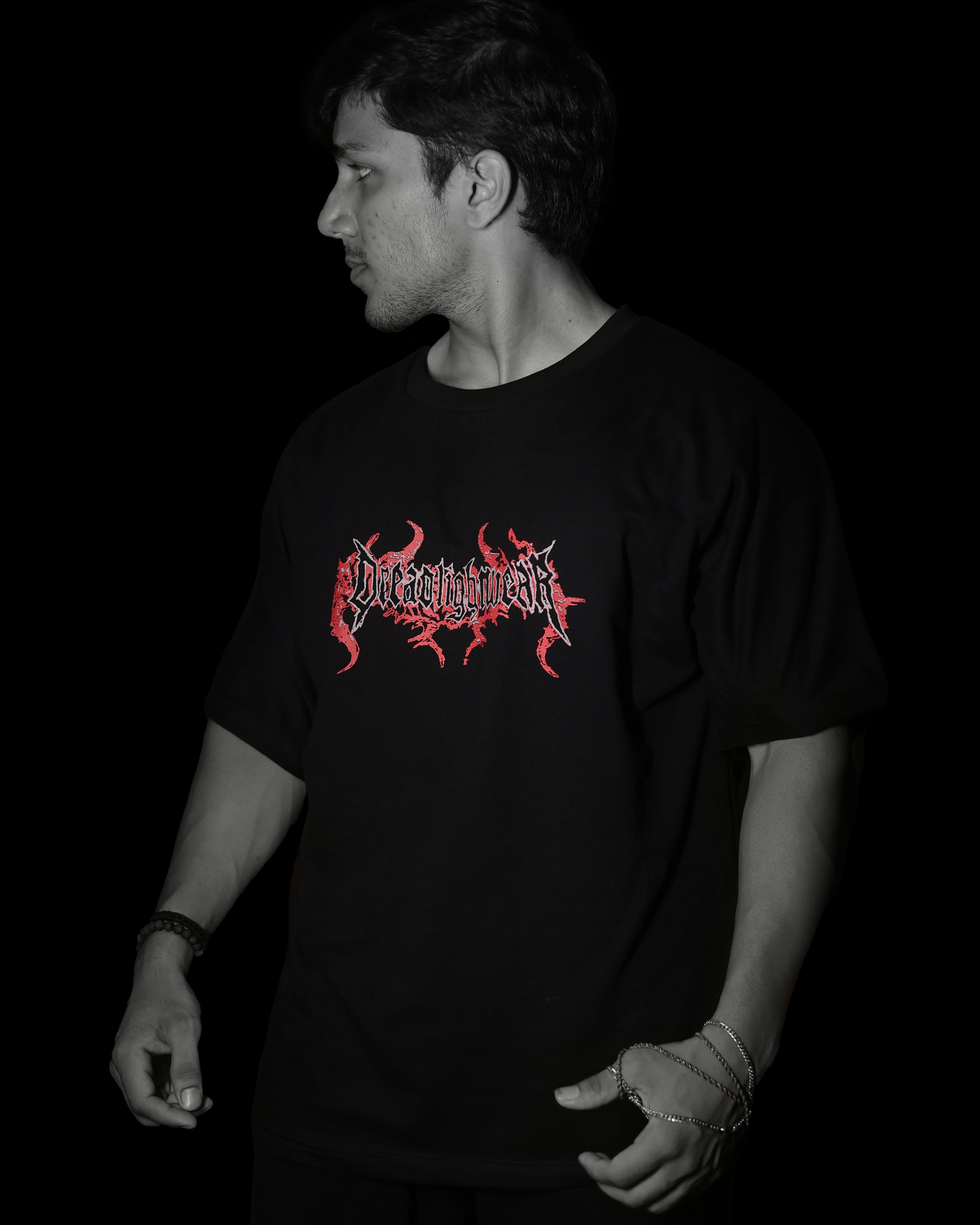 After-Light Oversized T-Shirt. [RAGE]