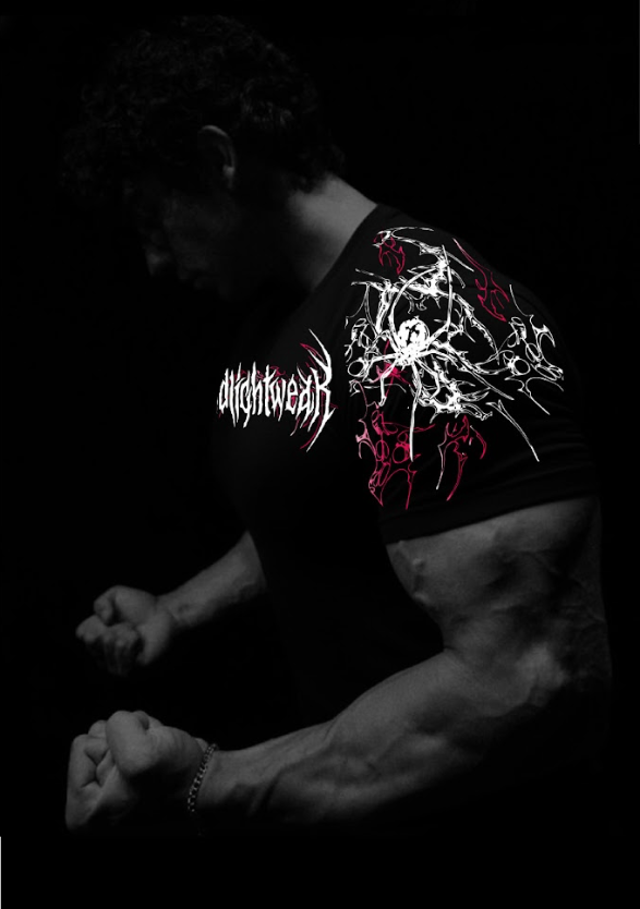 {Pre-Order}Eclipse-Borne Compression T-Shirt. [Crimson]