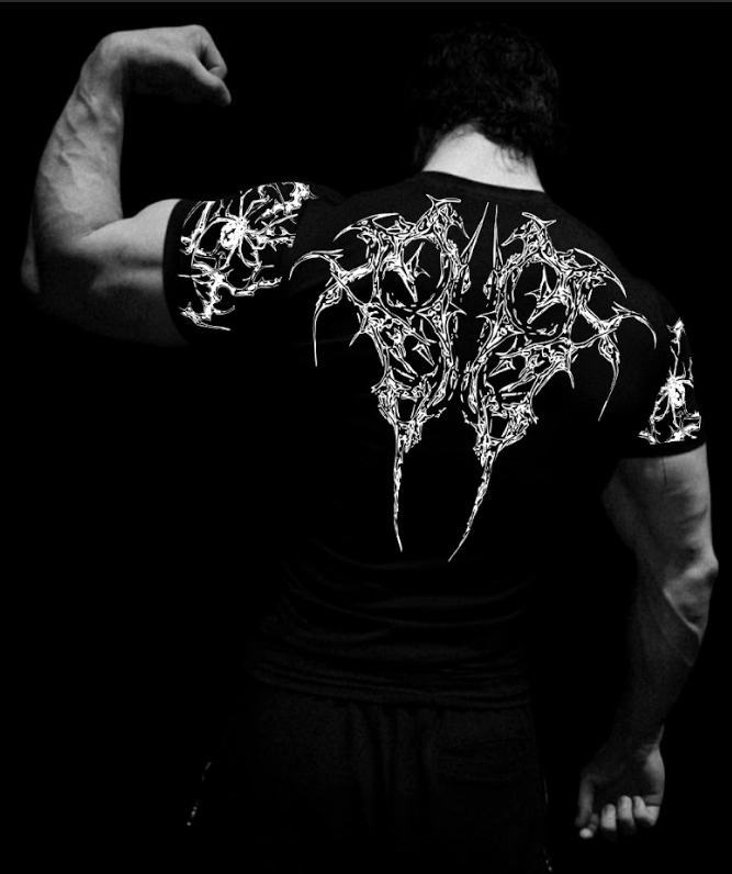 {Pre-Order}Eclipse-Borne Compression T-Shirt. [White]