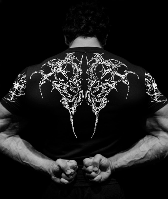 {Pre-Order}Eclipse-Borne Compression T-Shirt. [White]