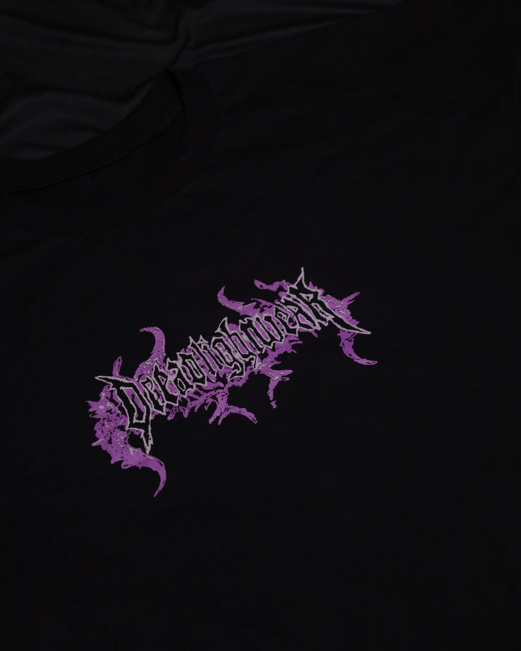 After-Light Oversized T-Shirt. [VIOLET ASH]