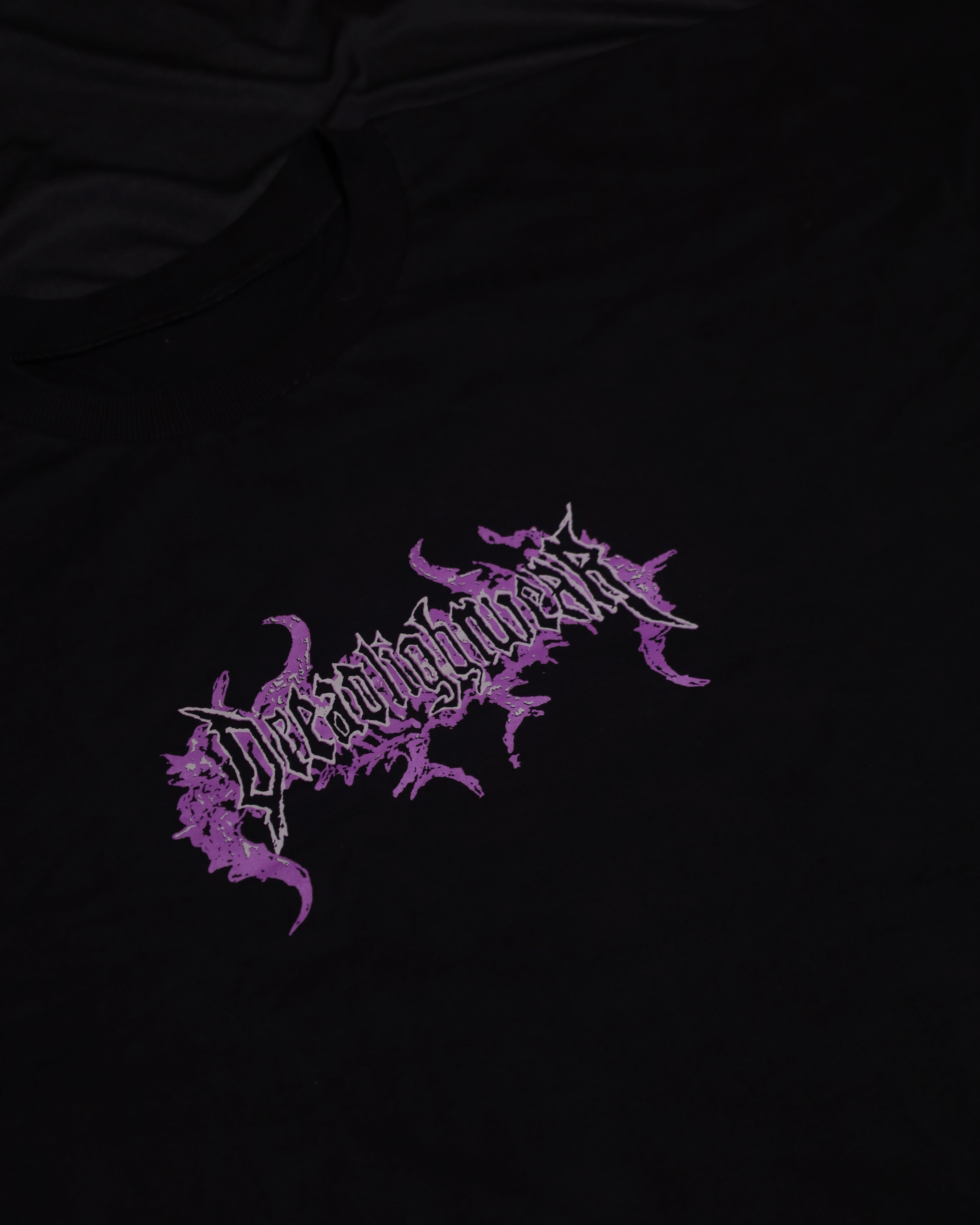 After-Light Oversized T-Shirt. [VIOLET ASH]