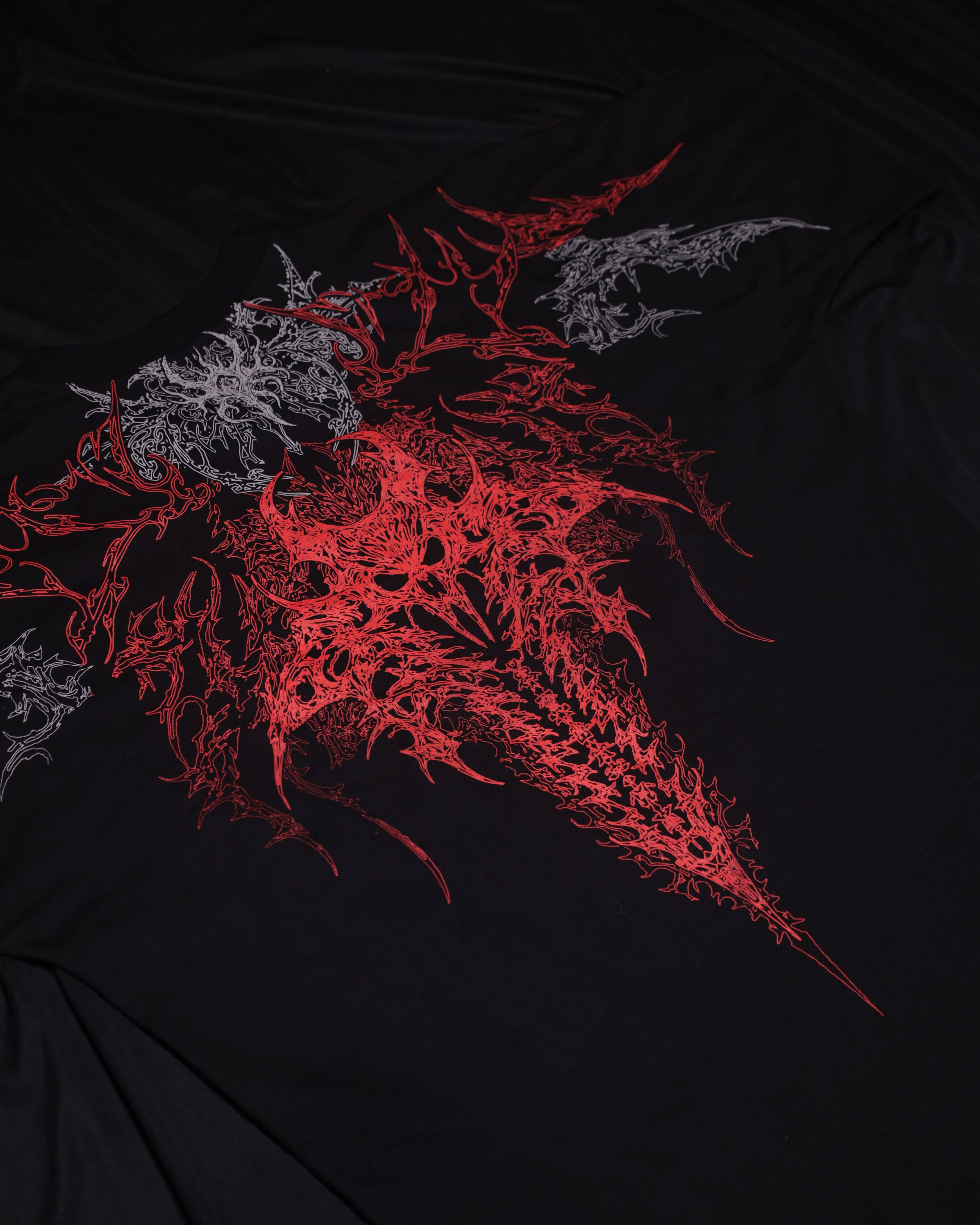 After-Light Oversized T-Shirt. [RAGE]